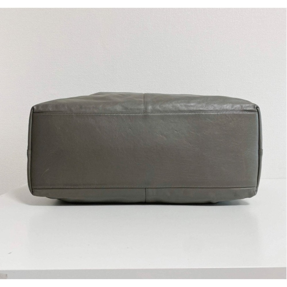 BOTTEGA VENETA Intrecciato Grey Boston Bag - Picture 8 of 16